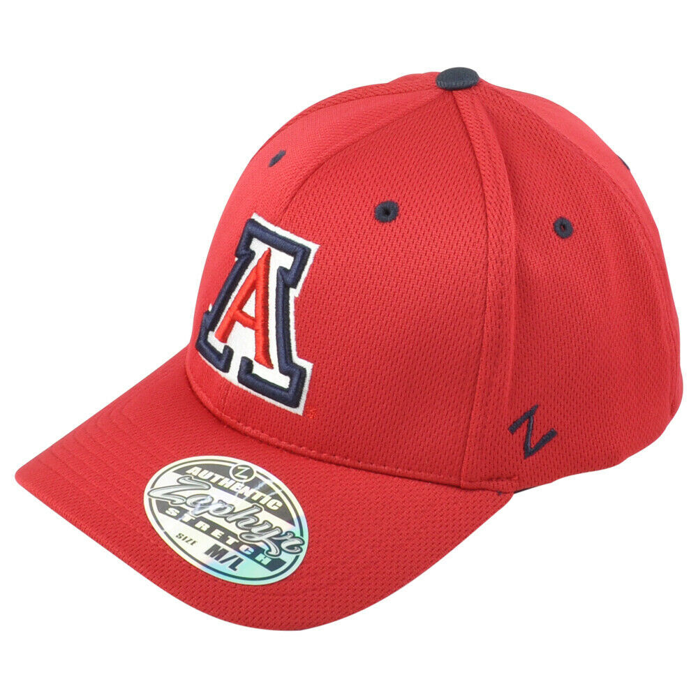 NCAA Arizona Wildcats Cap Zephyr Bear Down Slogan Wildcat Logo Men's ...