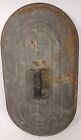 Antique Copper Boiler Wash Tub Lid Wood Handle Primitive Farmhouse Decor 21¾x12"