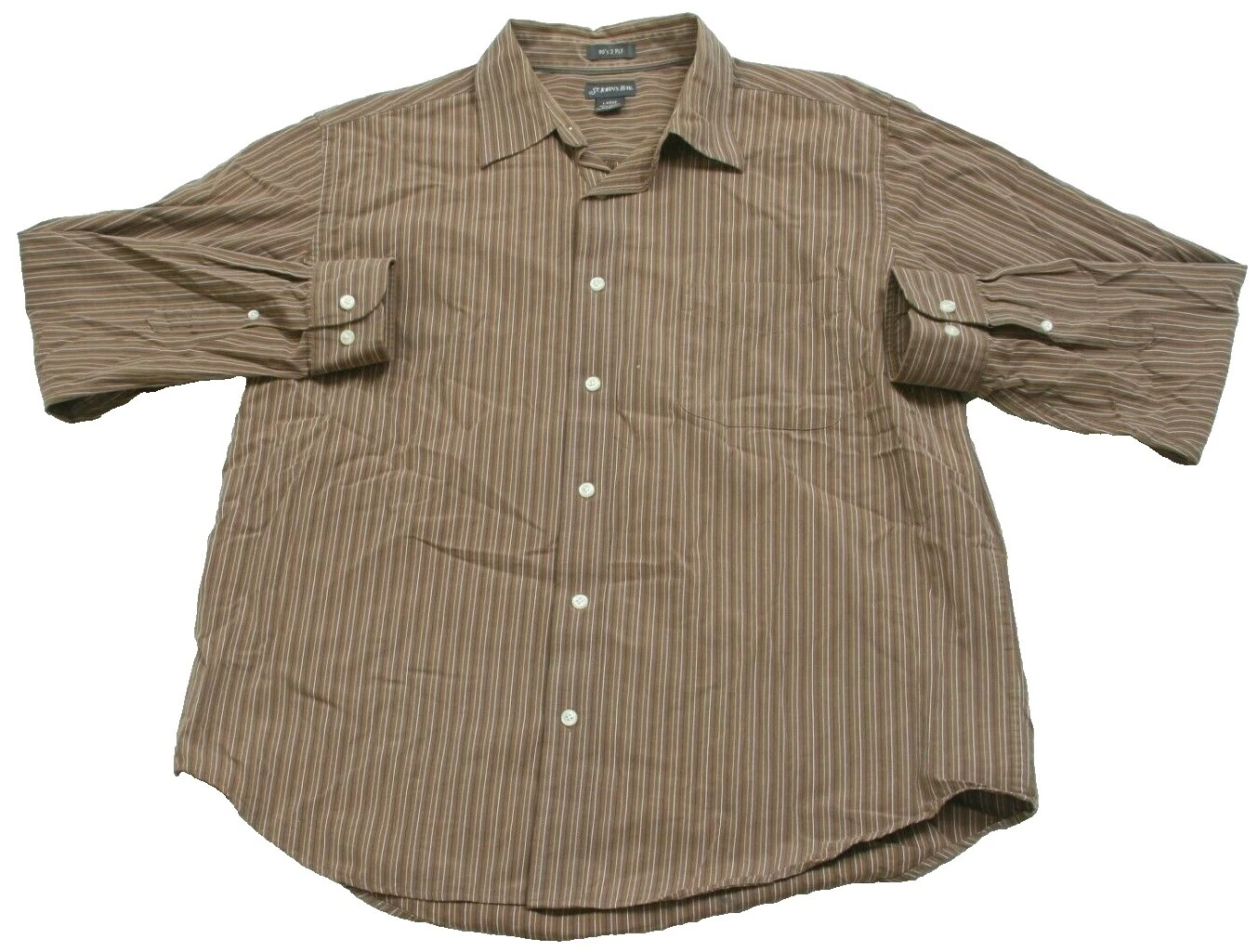 Camisas de vestir para hombre St. John's Bay 100 % algodón a rayas