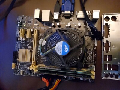 Motherboard, CPU  & Memory Asus H81M-K Celeron G1820 2.7Ghz 8GB DDR3