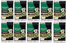 Streax Insta Shampoo Hair Colour for Unisex, 15 ml Pack of 10 - Natural Black