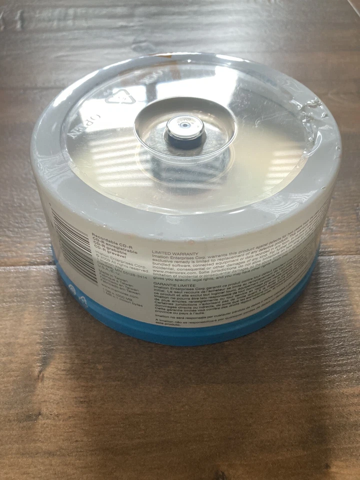 Memorex New Sealed CD-R 30 Pack 40X 700MB 80min Blank CDS - Image 2 of 4