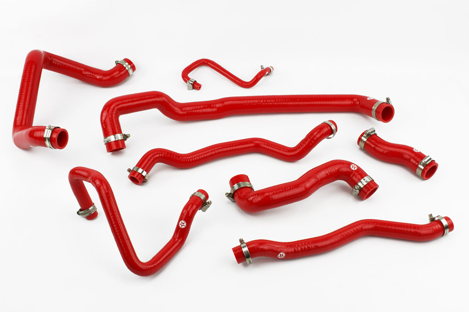 Stoney Silicone Radiator Coolant Hoses fit MINI One/Cooper R55/R56/R57 Red