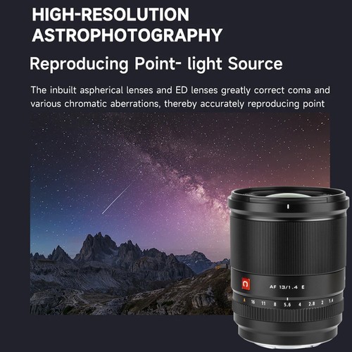 VILTROX 13mm f/1.4 Super Ultra Wide Angle APS-C AF Lens for Sony E-Mount Cameras - Picture 7 of 10