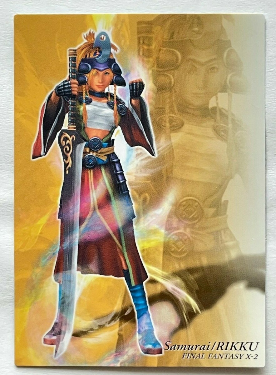 Samurai / Rikku Final Fantasy X-2 Art Museum Trading Card