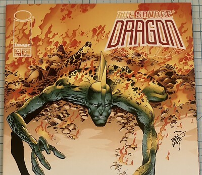 Savage Dragon #32 NM 1st App Heavy Flo Erik Larsen Cover 1996