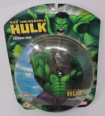 The Incredible Hulk Original Frisbee Disc Marvel Wham-O 130 g 2003 NIB Green