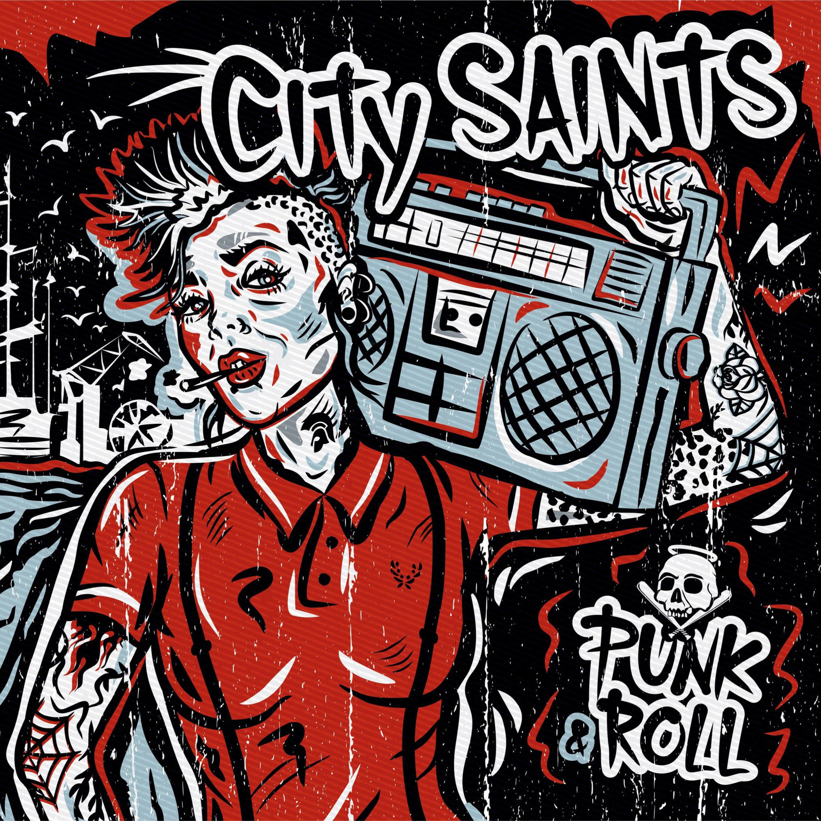 City Saints Punk & Roll (Vinyl LP) 12" Album