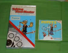 vintage POPEYE VIEW-MASTER REELS packet  TALKING VIEW-MASTER REELS LOT