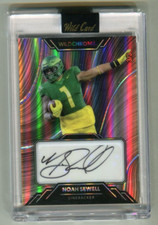 2022 wild card Wildchrome  Autograph Noah Sewell 3/3 A38 249