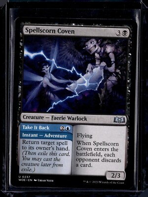 Spellscorn Coven - 237 - WOE - NM - MTG Magic the Gathering | eBay