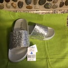 JUST  Be... Glitter Womens Slip On Sandals With Rubber Soles Women's Size 7 NWT — photo 4