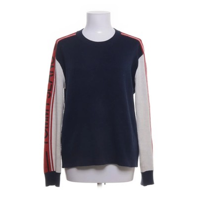 Tommy Hilfiger Jeans, Strickpullover, Größe: S, Blau/Weiß/Rot #xSY