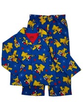 Pokemon Christmas Pikachu Little Boys 2P Flannel Sleepwear Pajamas Sleep Set 4