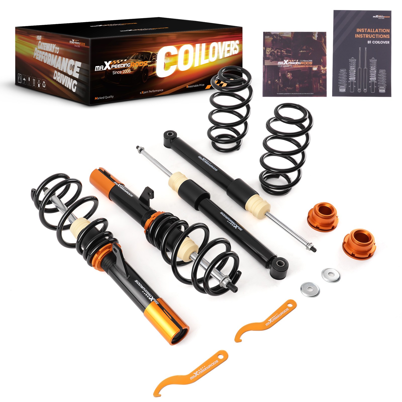 Coilover Suspension Kit for VW Golf Mk6 GTI 2.0 TSI 2WD (2009–2013)