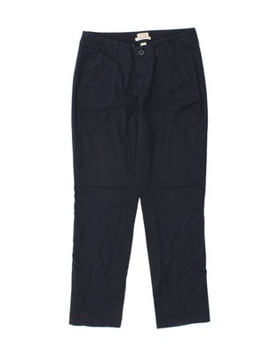 L.L.BEAN Damen Favorite Fit Slim Chino Hose US 4 XS W27 L28 Navy Blau AW02