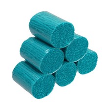 6 Rolls Latch Hook Yarn, 3mm Lake Blue Latch Hook Kit Yarn Precut Hook Rugs