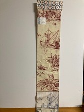 Charles Burger Paris Vintage Robinson Crusoe  monochrome Fabric Sample