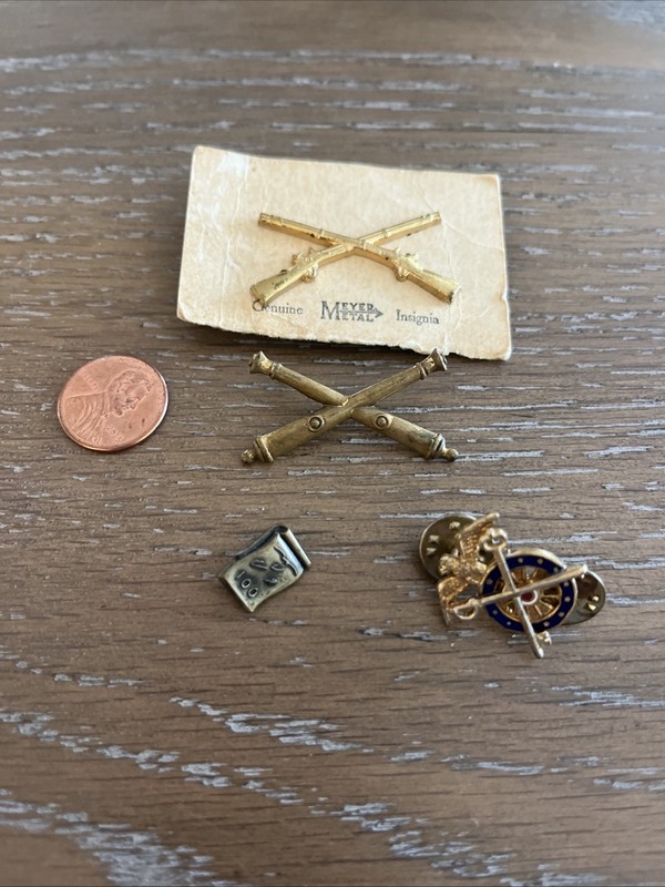 US Army Military Pins-Lot Of 4
