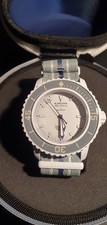 Blancpain x Swatch Scuba Fifty Fathoms Antarctic Ocean Weiss  NEU ungetragen