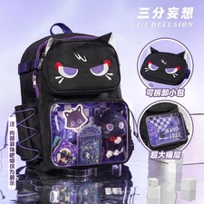 Genshin Impact Scattered Soldier Itabag Backpack Handbag Zipper Big Choolbag
