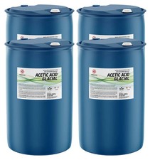 Acetic Acid Glacial Technical - 4 x 55 Gallon Drums