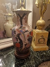 Vase Ou Lampe En Porcelaine Chine