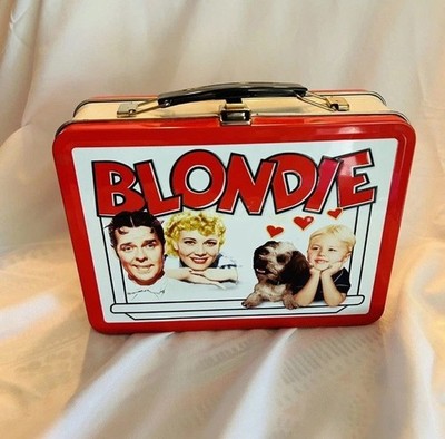 VINTAGE Blondie Lunch Box Collectible Tin Lunchbox Small Storage Container 2008