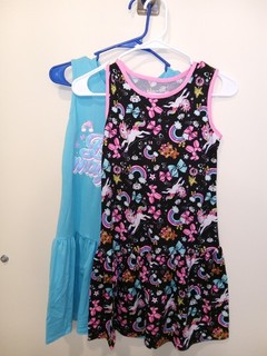 Vestido sin mangas JOJO Siwa Nickelodeon para niña conjunto de 2 piezas para niños talla 10 12 0053