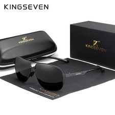 KINGSEVEN Polarized Aluminum Sunglasses Men High Quality UV400 Mirror Lens Male
