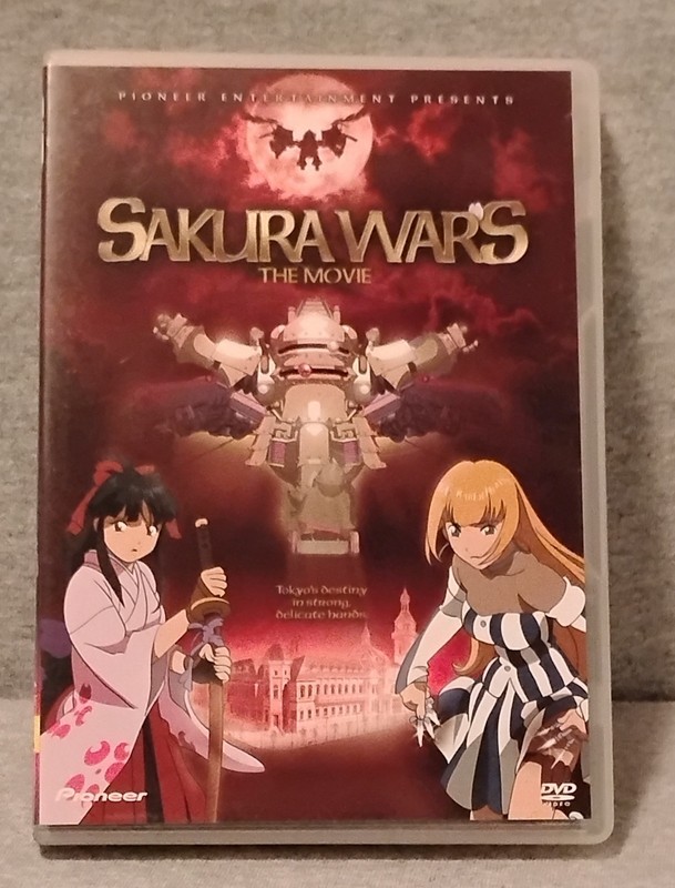 (PIONEER) ANIME SAKURA WARS THE MOVIE - Rated PG-13 Region 1 DVD w/BOOKLET 