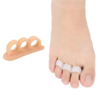 Hammer Toe Straightener Splint Cushion Pad Corrector Gel Separator 1 Pair