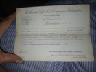 1902 Signed Banking & Insurance Paper: Provident Receipt + Aetna Policy — photo 6