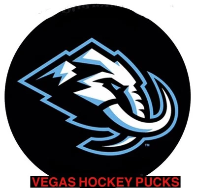 INGLASCO UTAH MAMMOTH BASIC LOGO DESIGN SOUVENIR PUCK *NOW IN STOCK!*