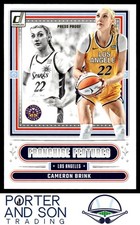 Cameron Brink Franchise Features Press Proof 2025 Donruss WNBA #2 LA Sparks