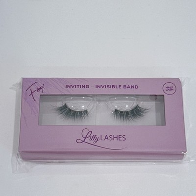 Lilly Lashes Inviting Invisible Band Lashes Half Lash | UVP 17£