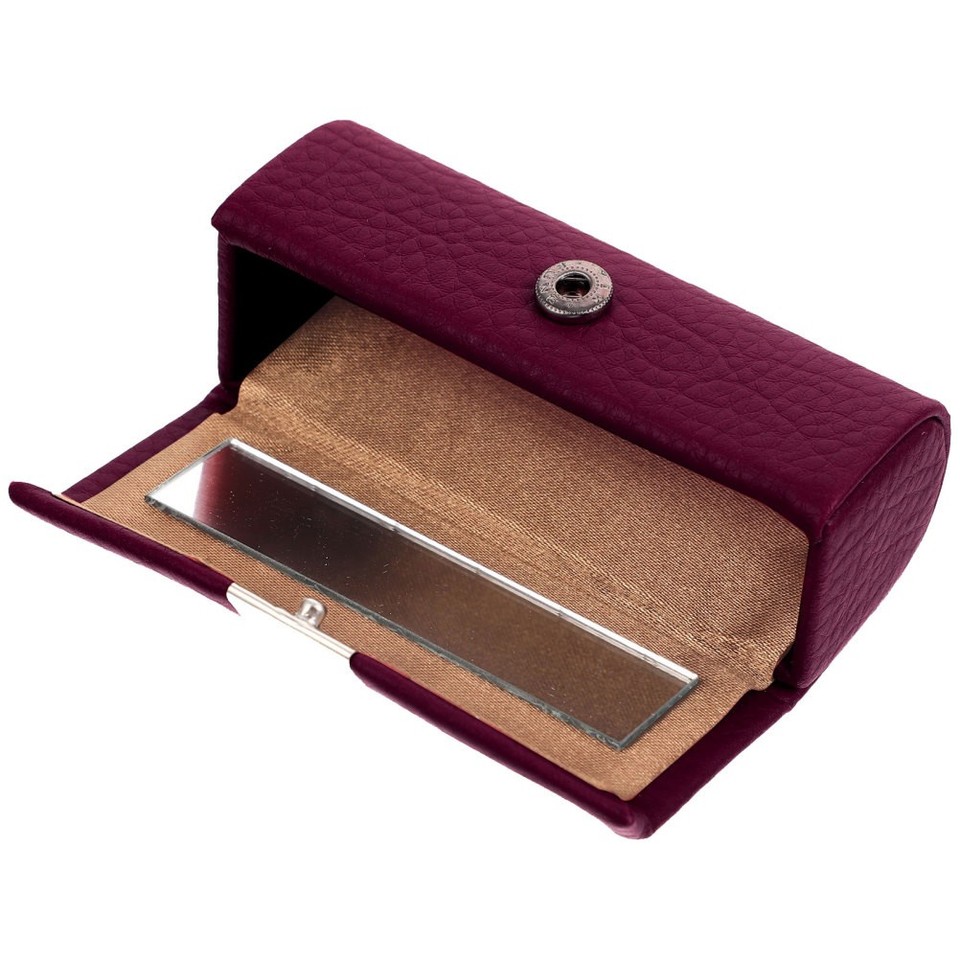 Beatifufu Lippenstift-Etui Im Chinesischen Stil – Mit Spiegel, Tragbar, Für Handtasche & Reisen