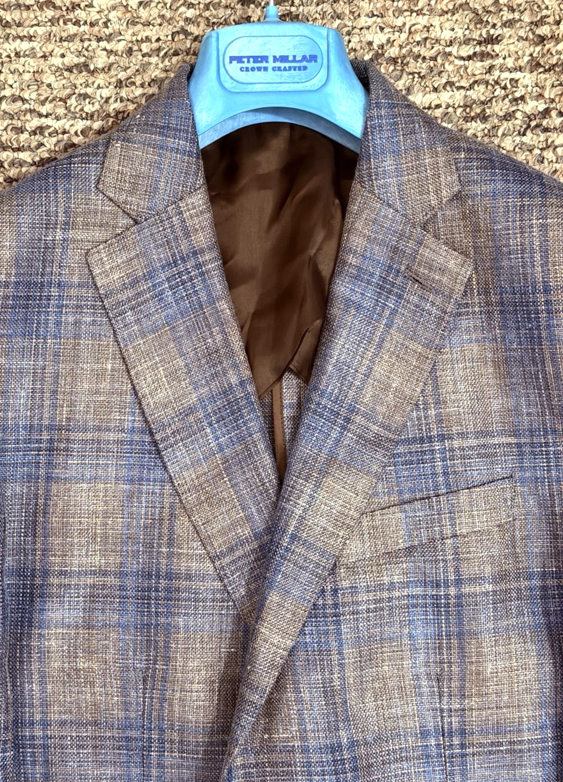 Peter Millar Crown Crafted 42R Dawson Plaid Blazer Jacket Sport Coat NWT $1295
Opens in a new window