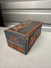 10 Vintage Nos Ac Spark Plugs Iob No. 82 10 Vintage Nos Ac Spark Plugs Iob No. 82