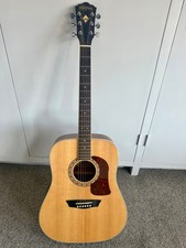 Washburn Dreadnought Acoustic Guitar with hard case