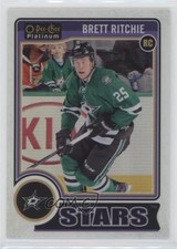 2014-15 O-Pee-Chee Platinum White Ice 13/199 Brett Ritchie #180 xp6