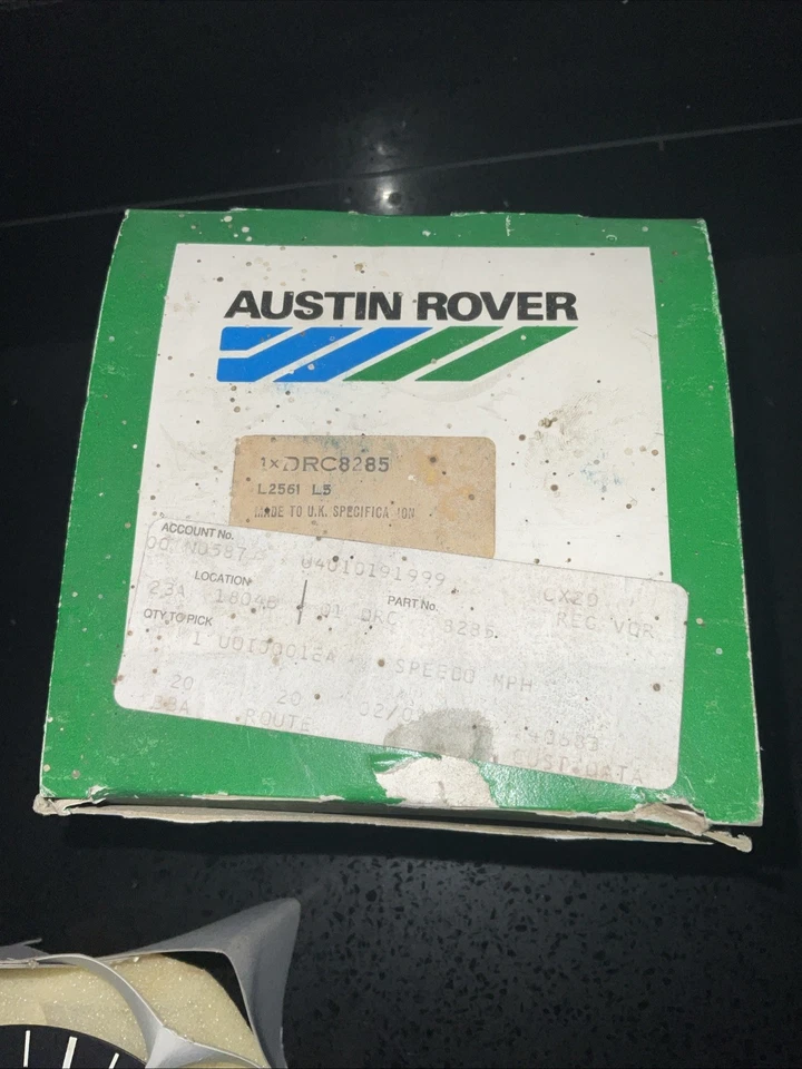 AUSTIN ROVER DRC 8285 SRM 6003-00 M1000 110 MPH SPEEDO SPEEDOMETER CLASSIC CAR - Image 3 of 4