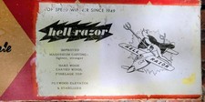 Hell Razor Kit George Fong Design by Consolidated Wood Metal Airplane - RARE