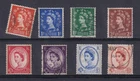 GB 1959 Phosphor-Graphite (SG 599/609) A Used Set (8)                    (p1827)