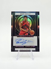 Ochai Agbaji 2024-25 Panini Obsidian Twilight Auto SP #/149 #TS-OAT