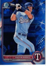 2022 Bowman Chrome Sapphire Edition #BCP-190 Dustin Harris Prospects