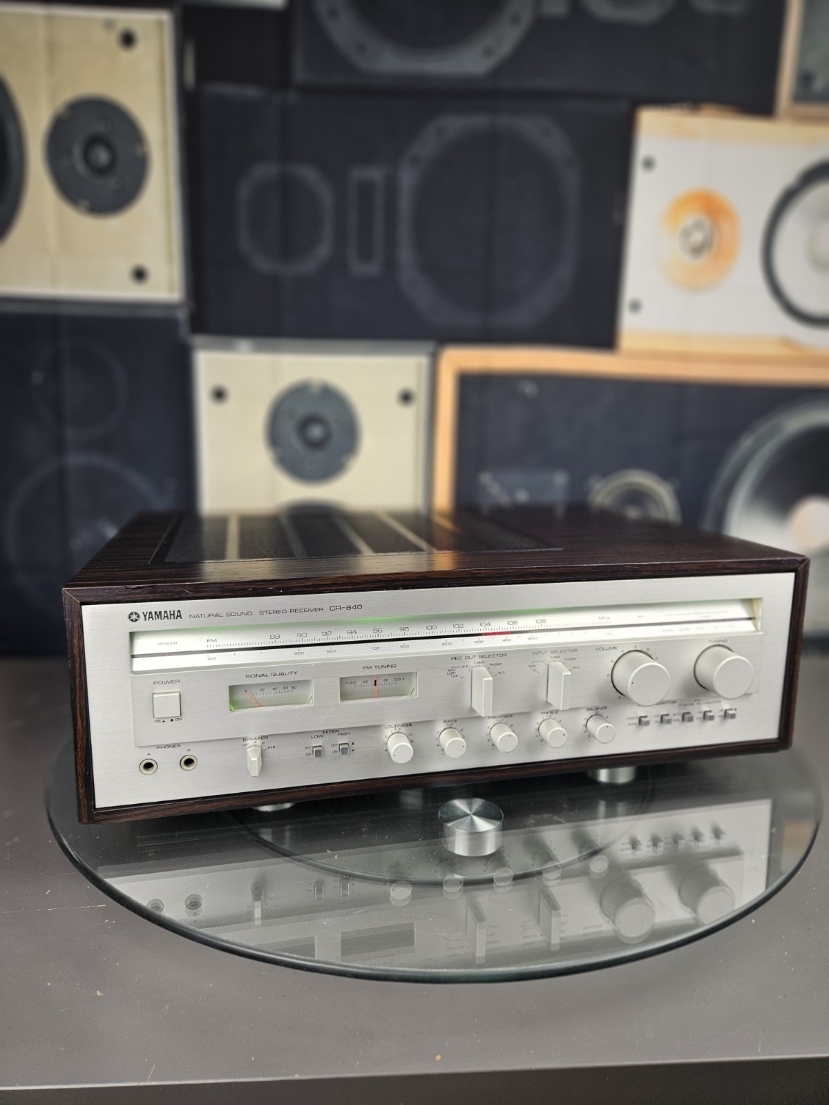 Yamaha CR-840 vintage audio equipment - eBay listing photo 4