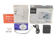 READ Near MINT SONY Cyber-shot DSC-W730 Blue Compact Digital Camera From JAPAN