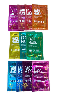 Freeman Love to Mask Kit, 11 Face Mask Variety Pack (E521)