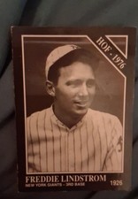 1991 The Sporting News Conlon Collection - Freddie Lindstrom #58